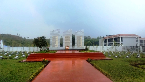 এবার প্রথম সিলেট শহীদস্মৃতি উদ্যানে শ্রদ্ধার্ঘ্য নিবেদন করা হবে