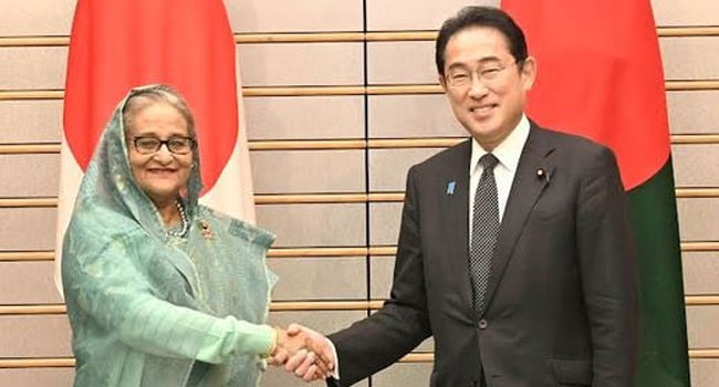 সহযোগিতা জোরদারে ঢাকা ও টোকিও’র মধ্যে ৮টি চুক্তি স্বাক্ষরিত