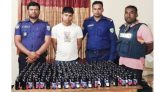 বিয়ানীবাজারে ১৯৯ বোতল ফেনসিডিল’সহ আটক ১