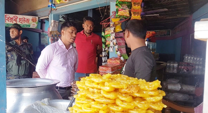 কমলগঞ্জে ভোক্তা অধিকারের অভিযান ও জরিমানা
