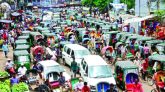 যানজটে অতিষ্ঠ সিলেট নগরবাসী