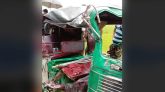 চিরিরবন্দরে বাসের ধাক্কায় একই পরিবারের ৪ জন নিহত