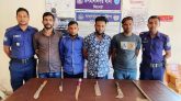 ওসমানীনগরে ডাকাতির প্রস্তুতিকালে গ্রেপ্তার ৪