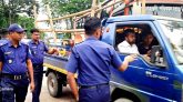 দূর্ঘটনা রোধে সিলেটে ডিজে ট্রাক বন্ধে পুলিশের অভিযান