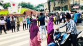 সিলেটে গণঅধিকার পরিষদের মানববন্ধনে ছাত্রলীগের বাধা, প্রতিবাদে মিছিল