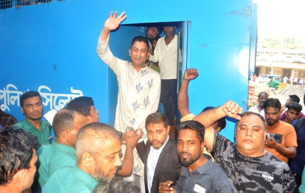 বিএনপি নেতা ও সাবেক কাউন্সিলর দিনার খান হাসু কারাগারে