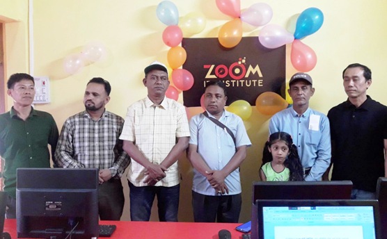 কমলগঞ্জে জুম আইটি ইন্সটিটিউটের উদ্বোধন