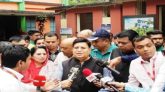 সিসিক নির্বাচন, দুর্গাকুমার বিদ্যালয় কেন্দ্রে ভোট দিলেন পররাষ্ট্রমন্ত্রী
