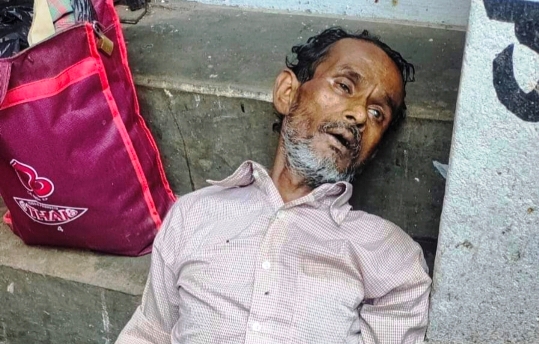 সিলেট নগরীর লালবাজারে প্রচন্ড গরমে বৃদ্ধের মৃত্যু