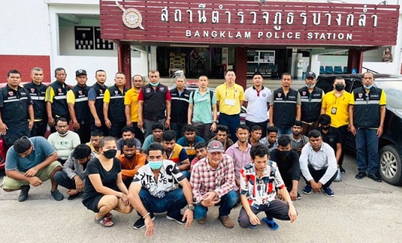 থাইল্যান্ডে ১৯ বাংলাদেশিকে আটক করলো পুলিশ
