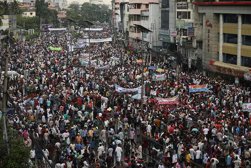 এখন দফা একটাই- শেখ হাসিনার পদত্যাগ : মির্জা ফখরুল