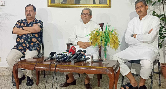 আমরা এক দফাতেই আন্দোলন শুরু করব : মির্জা ফখরুল