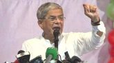 সরকার ভোটারশূন্য একতরফা নির্বাচন করার জন্য উঠেপড়ে লেগেছে : মির্জা ফখরুল