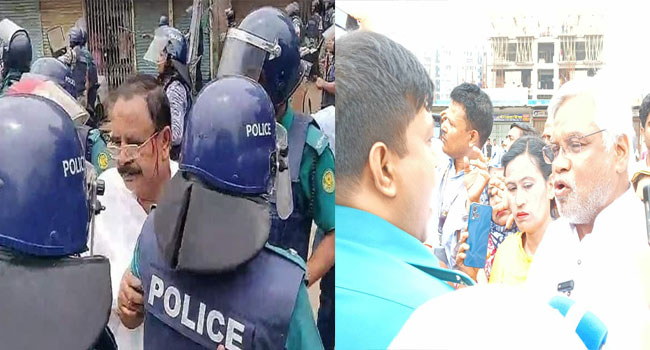 বিএনপি নেতা গয়েশ্বর-আমানসহ আটক অর্ধশতাধিক