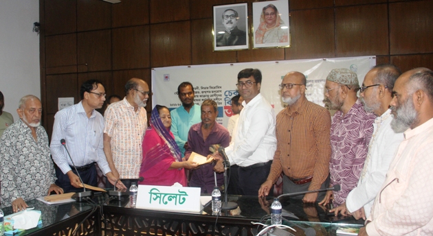 সিলেটের ৫৪৩ জন রোগীকে ২ কোটি ৭১ লক্ষ টাকার অনুদান প্রদান
