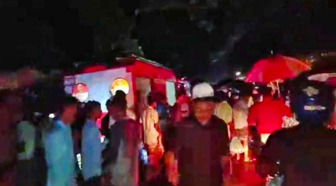 জৈন্তাপুরে বাস-টমটমের সংঘর্ষে নিহত ৫
