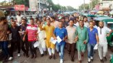 সিলেটে তারুণ্যের সমাবেশ সফলে স্বেচ্ছাসেবক দলের পথসভা ও লিফলেট বিতরণ