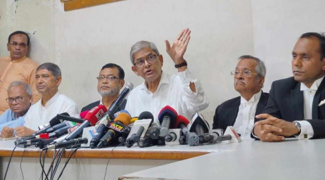 তারেক রহমান ও জুবাইদাকে রাজনৈতিক প্রতিহিংসায় সাজা দেয়ার চক্রান্ত হচ্ছে : মির্জা ফখরুল