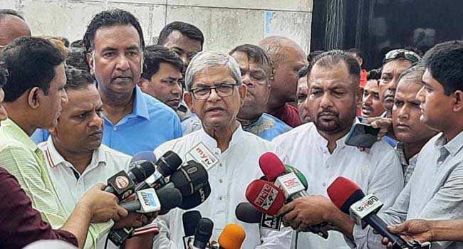 নিরপেক্ষ নির্বাচনে ভারত পূর্ণ সমর্থন জানাবে আশা মির্জা ফখরুলের