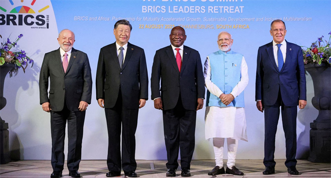 ব্রিকসের নতুন ছয় সদস্য