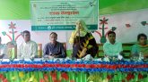 ব্লক প্রদর্শনী রাইস ট্রান্সপ্লান্টারের মাধ্যমে চারা রোপন উদ্বোধন