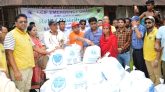 কান্দিগাঁও ও শান্তিগঞ্জে লায়ন্স ইন্টারন্যাশনালের খাদ্য সামগ্রী বিতরণ