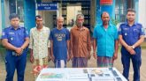 বিশ্বনাথে জুয়া খেলার সামগ্রীসহ ৪ জুয়াড়ি গ্রেফতার