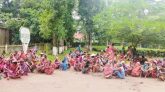 চাতলাপুর চা বাগানে শ্রমিকদের কর্মবিরতি ও বিক্ষোভ