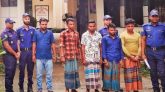 যাদুকাটার পাড় কেটে বালু উত্তোলন, ইউপি সদস্যসহ আটক ৫
