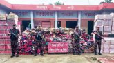 জৈন্তাপুরে ৫ কোটি টাকার ভারতীয় শাড়ী কসমেটিক আটক