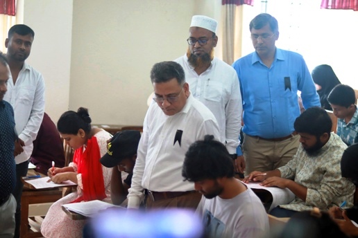 সিকৃবিতে কৃষি বিষয়ক গুচ্ছ ভর্তি পরীক্ষা সম্পন্ন