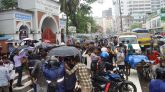 সিলেটে এইচএসসি পরীক্ষার্থীদের আড়াই ঘণ্টা সড়ক অবরোধ