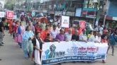 সারদাহলে হামলার প্রতিবাদে মৌনমিছিল ও প্রতিবাদ সমাবেশ