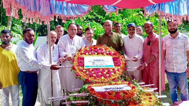 সাইফুর রহমানের কবরে সিলেট বিএনপির শ্রদ্ধা নিবেদন