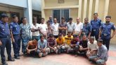 গোলাপগঞ্জে পুলিশের পৃথক অভিযানে ১৮ জুয়াড়ি গ্রেপ্তার