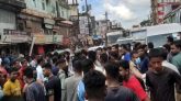 ওসমানীনগরে সড়ক সংস্কারের দাবিতে মহাসড়ক অবরোধ