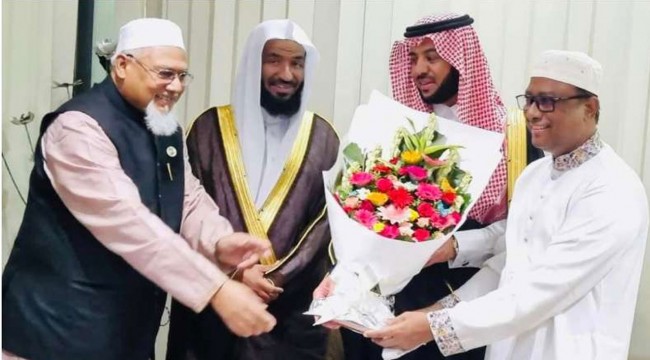 বাংলাদেশে এলেন মসজিদে নববীর ইমাম