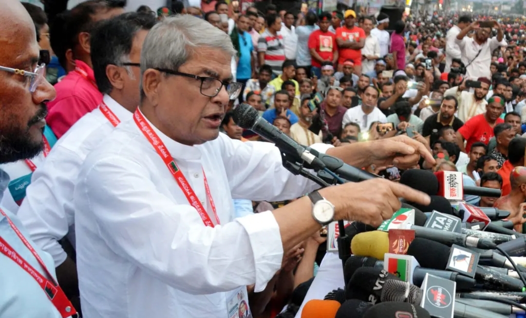 আগে সরকারকে পদত্যাগ করতে হবে : মির্জা ফখরুল
