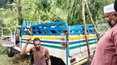 সিলেটে বেড়াতে এসে ট্রাক খাদে পড়ে নিহত ২, আহত ৭