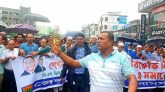 খালেদা জিয়ার মুক্তির দাবীতে সুনামগঞ্জে বিএনপির বিক্ষোভ মিছিল
