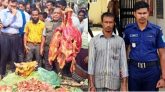 কানাইঘাটে মৃত গরুর মাংস বিক্রি, ব্যবসায়ীকে কারাদন্ড ও জরিমানা