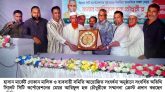 সিসিকে’র মেয়র আরিফুল হক চৌধুরীকে হাসান মার্কেট দোকান মালিক ও ব্যবসায়ী সমিতির সংবর্ধনা