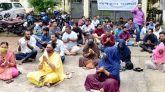 সিলেট মেডিকেল বিশ্ববিদ্যালয় কর্মচারীদের অবস্থান ধর্মঘট পালন