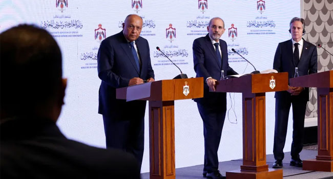 গাজায় ইসরাইলি হামলা : মার্কিন নীতি প্রত্যাখ্যান আরব নেতাদের