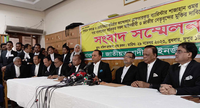 ‘৮৩৭ মামলায় বিএনপিসহ বিরোধী দলের ২০,৩২৬ নেতাকর্মী গ্রেফতার’