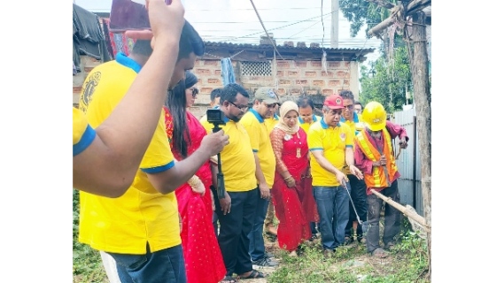 লায়ন্স ক্লাব অব সিলেট হলিসিটির বৃক্ষরোপন ও মশা নিধন কার্যক্রমের উদ্বোধন