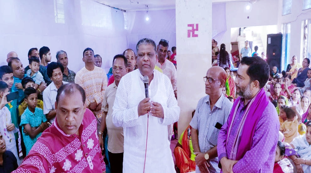 বঙ্গবন্ধুর সোনার বাংলায় কোনো সাম্প্রদায়িক অপশক্তির স্থান নেই : আনোয়ারুজ্জামান চৌধুরী