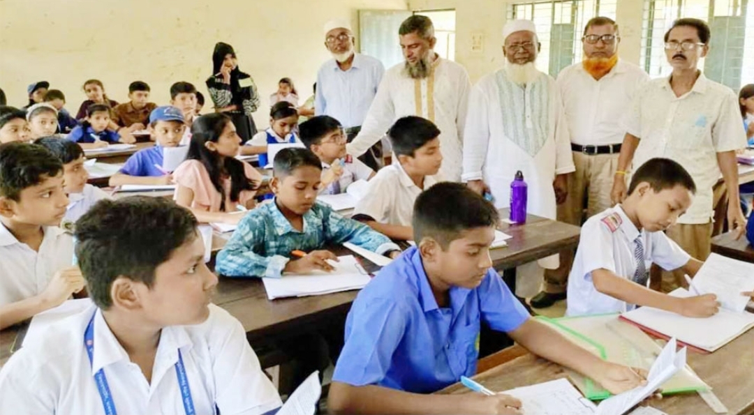 মাধবপুরে ‘কিন্ডারগার্টেন বৃত্তি’ পরীক্ষা সম্পন্ন