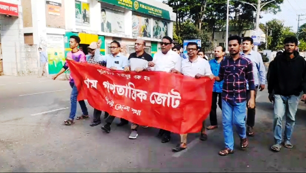 সিলেটে শান্তিপূর্ণ হরতাল-অবরোধ চলছে