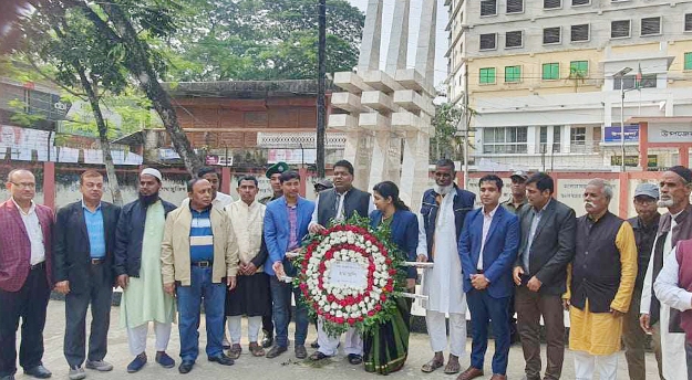 বুদ্ধিজীবী দিবসে বিশ্বনাথে উপজেলা প্রশাসনের শ্রদ্ধাঞ্জলী অর্পন